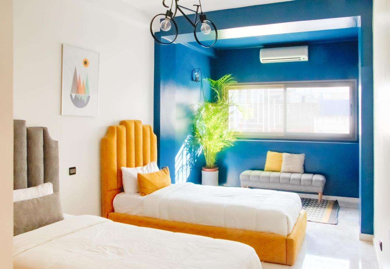 Luxury Apartment 3 Bedroom In The Heart Of Agdal Near Arribat Center Rabat Exterior foto